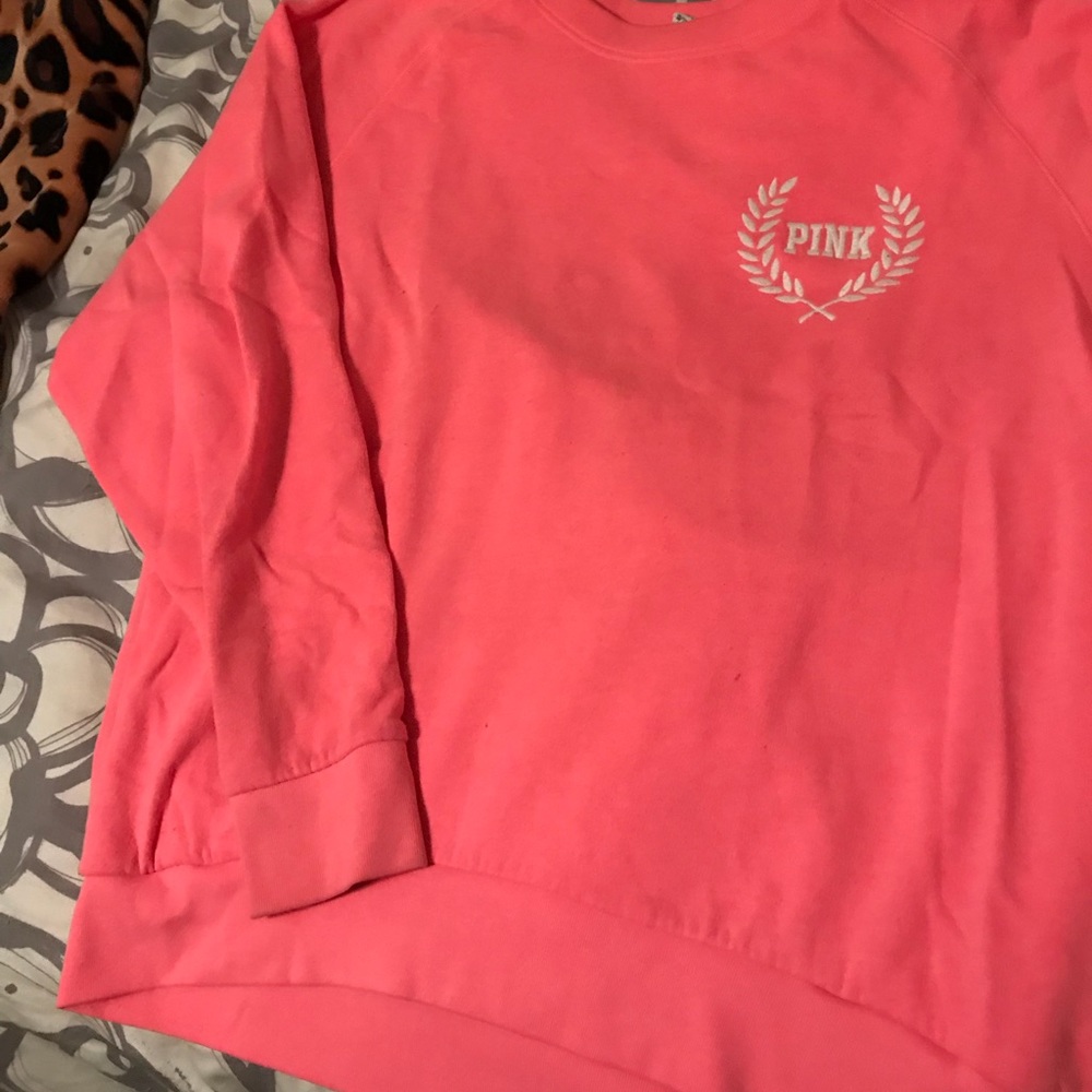 Pink pullover